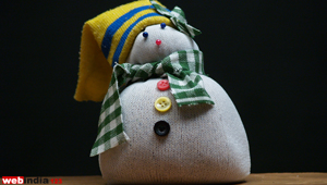 Socks Snowman